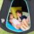 Balançoire tente ovni métal h190-250cm Noir 3 - vertbaudet enfant 