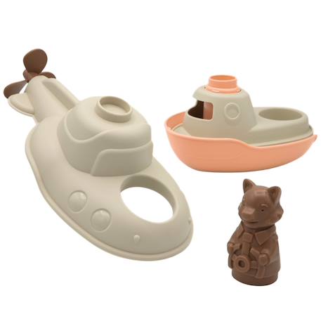 Sous-marin bateau milk Beige+Orange 9 - vertbaudet enfant 