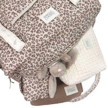 Sac de maternité camila wild print Beige, noir, marron 2 - vertbaudet enfant 