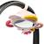 Miroir d'activités lena Beige, orange, vert+Rose, écru, jaune 9 - vertbaudet enfant 