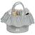 Panier de rangement praliné vichy moka Marron+Vert 8 - vertbaudet enfant 