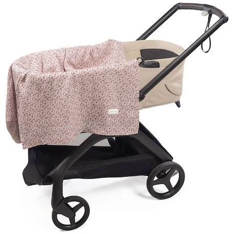 Lange cherry fleurs (120x120 cm) Mauve 3 - vertbaudet enfant 