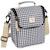 Sac isotherme biberons i love vichy Noir 2 - vertbaudet enfant 