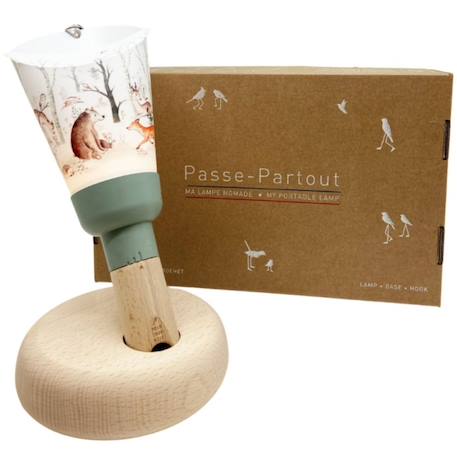 Coffret lampe nomade 5 en 1 pléiades - taupe cendré Blanc, rose+Blanc, rose, sauge+Blanc, rose, vert d'eau+Blanc, taupe, noir+Blanc, vert d'eau, marron 22 - vertbaudet enfant 