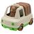 Camion poubelle milk Beige+orange 1 - vertbaudet enfant 