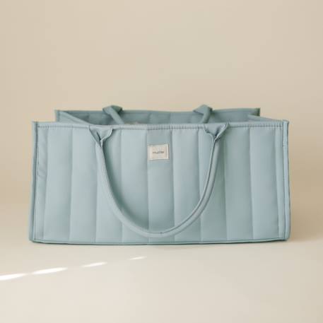Panier à couches Bleu, blanc+Ecru+Ecru, jaune, vert+Rose+Vert d'eau 30 - vertbaudet enfant 