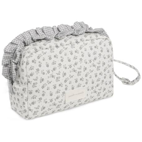 Trousse de toilette little bloom fleurs Gris 3 - vertbaudet enfant 