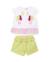 Ensemble en tricot pour nouveau-né avec volant en tulle Blanc 2 - vertbaudet enfant 