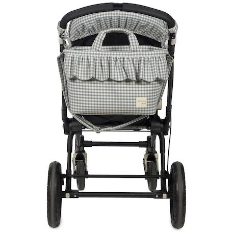 Sac à langer praliné vichy matcha Vert 2 - vertbaudet enfant 