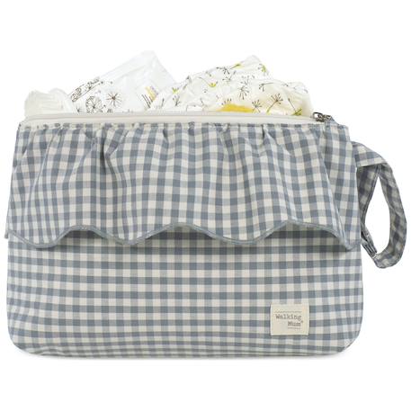 Trousse de toilette praliné vichy matcha Vert 3 - vertbaudet enfant 