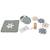 Coffret naissance à empreintes daisy blue Bleu 3 - vertbaudet enfant 