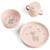 Coffret repas ventouse foodie celebration Rose 1 - vertbaudet enfant 