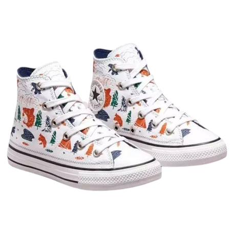Baskets fille converse Blanc 2 - vertbaudet enfant 