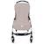 Assise pour poussette praliné vichy moka Marron 4 - vertbaudet enfant 