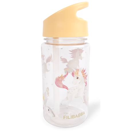 Fille-Accessoires-Fourniture scolaire-Gourde-Gourde les contes de christian la baleine (400 ml)