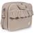 Valise de maternité praliné vichy moka Marron 1 - vertbaudet enfant 