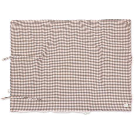 Nid d'ange et couverture praliné vichy moka tog 2,5 Marron 3 - vertbaudet enfant 
