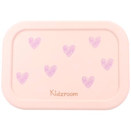 Lunch box en silicone cœurs Rose 2 - vertbaudet enfant 