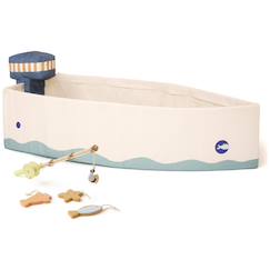 Jouet-Bateau en toile avec kit de pêche kid's hub
