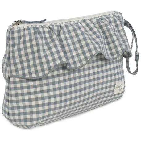 Trousse de toilette praliné vichy matcha Vert 2 - vertbaudet enfant 