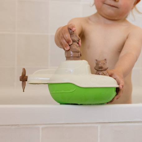 Sous-marin bateau milk Beige+Orange 5 - vertbaudet enfant 