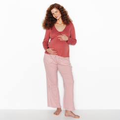 Vêtements de grossesse-Pyjama 2 pieces de grossesse avec brassiere intégrée et ceinture stretch insomnia