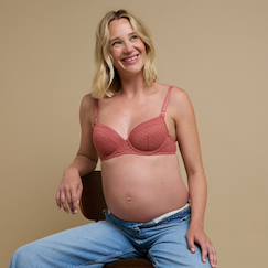 Vêtements de grossesse-Soutien-gorge de grossesse ampliforme en dentelle sweet