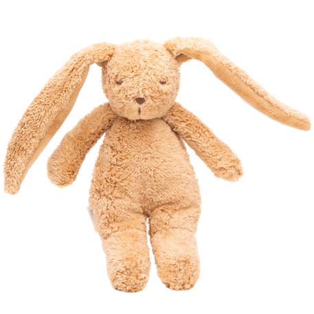 Petit lapin sensoriel en coton bio Cappucino+Sable 1 - vertbaudet enfant 