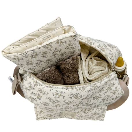 Sac à langer camila miley Ecru, noir, vert 3 - vertbaudet enfant 