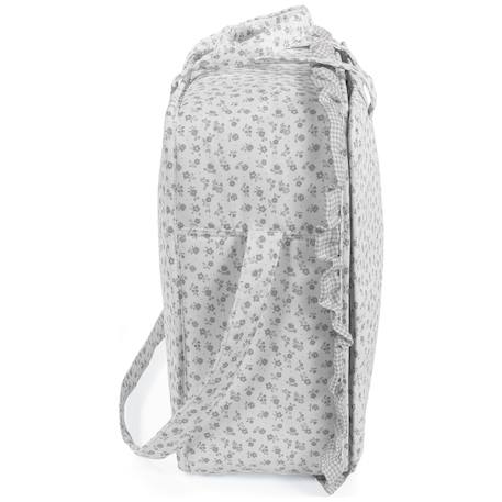 Valise de maternité little bloom fleurs Gris 3 - vertbaudet enfant 