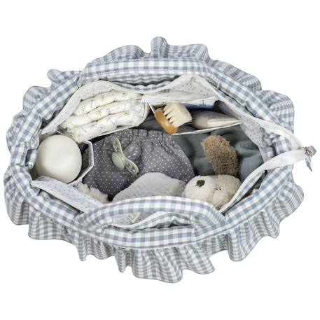 Sac à langer praliné vichy matcha Vert 6 - vertbaudet enfant 