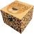 Boîte à bijoux musicale cube léopard Marron, beige, noir 1 - vertbaudet enfant 