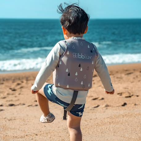 Chaussures d'eau shoöz sand (pointures 20-22) Gris, blanc 4 - vertbaudet enfant 
