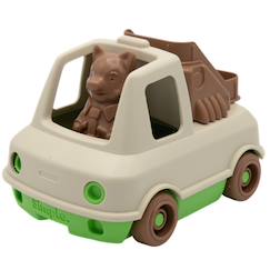 Jouet-Jeux d'imagination-Camion pompier crème