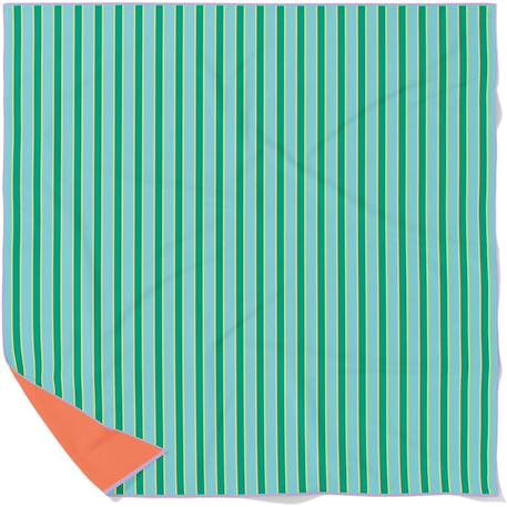Serviette de plage 2 en 1 jeu de l'oie (180 x 180 cm) Orange, bleu, jaune 2 - vertbaudet enfant 