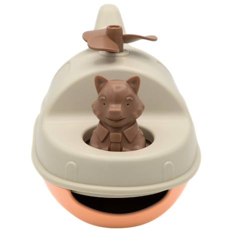 Hélicoptère bateau milk Beige+Orange 9 - vertbaudet enfant 