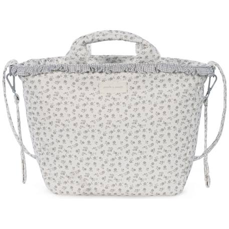 Sac à langer little bloom fleurs Gris 3 - vertbaudet enfant 