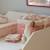 Organisateur de couches bows Ecru, rose 2 - vertbaudet enfant 