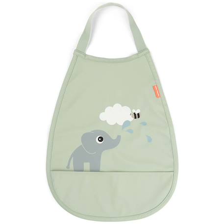 Bavoir élastique elphee Vert 1 - vertbaudet enfant 