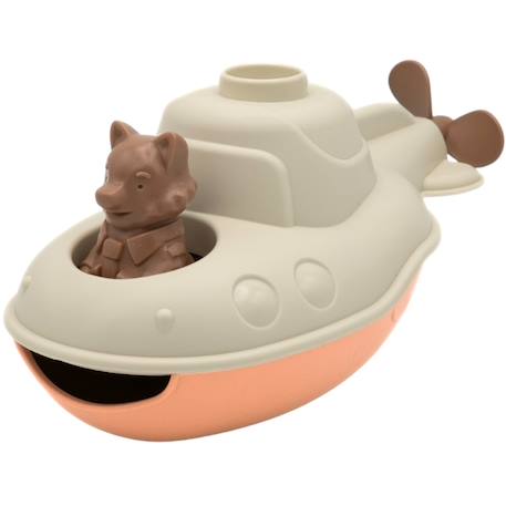 Sous-marin bateau milk Beige+Orange 7 - vertbaudet enfant 
