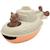 Sous-marin bateau milk Beige+Orange 7 - vertbaudet enfant 