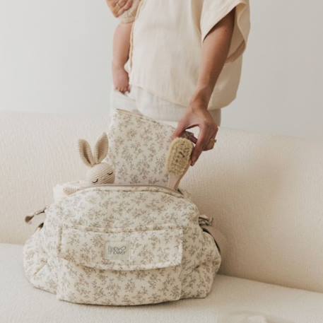 Sac à langer camila miley Ecru, noir, vert 2 - vertbaudet enfant 