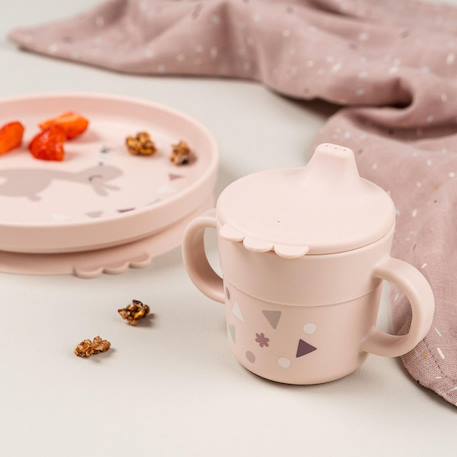 Coffret repas ventouse foodie celebration Rose 5 - vertbaudet enfant 