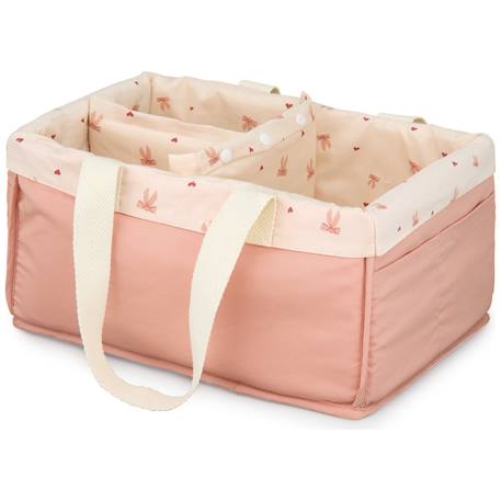 Organisateur de couches bows Ecru, rose 1 - vertbaudet enfant 