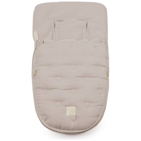 Nid d'ange et chancelière siège auto groupe 0 été sintra beige Beige 6 - vertbaudet enfant 