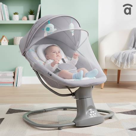 Transat avec 10 mélodies kahlo Gris+Pierre 2 - vertbaudet enfant 