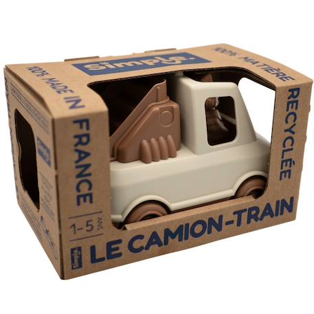 Camion pompier crème Beige+Orange 10 - vertbaudet enfant 