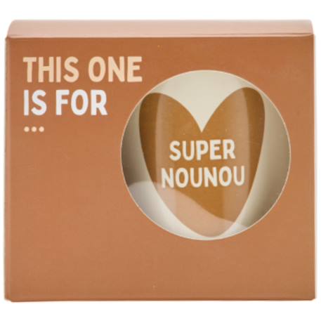 Mug super nounou Marron, écru 2 - vertbaudet enfant 