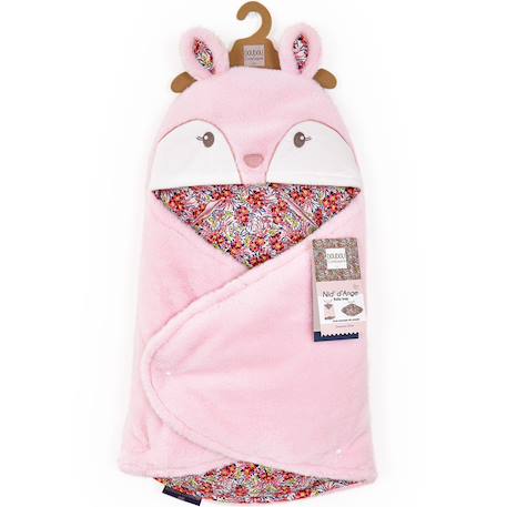 Nid d’ange bébé doux et chaud multi-usage Rose 1 - vertbaudet enfant 
