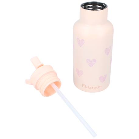 Gourde cœurs (350 ml) Rose 3 - vertbaudet enfant 